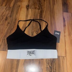 Everlast Black and White Sports Bra
